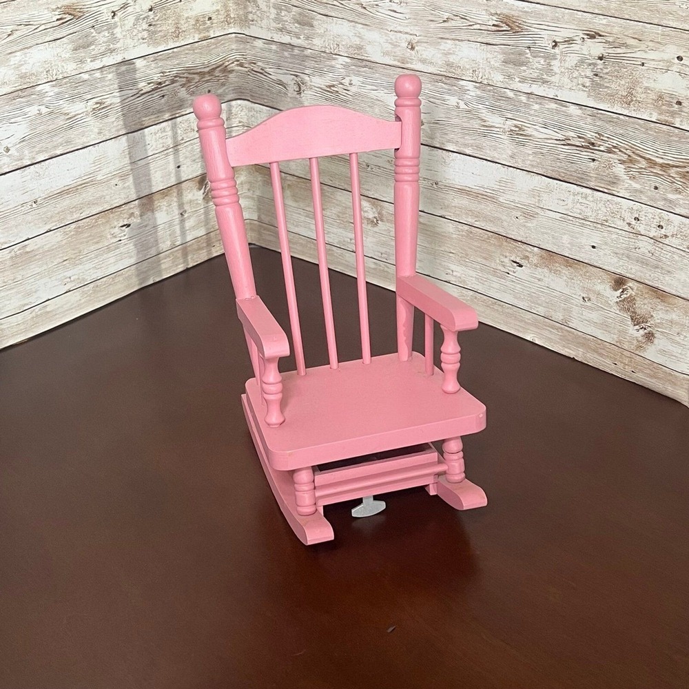 Pink Miniature‎ Musical Rocking Chair Bumpkins By Fabrizio- George Good- Works